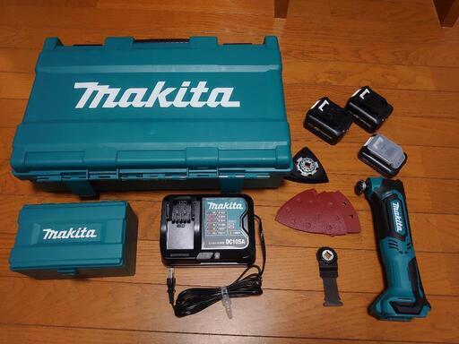 マキタmakitaマルチツールTM30D　10.8V 互換バッテリー付き！極美品