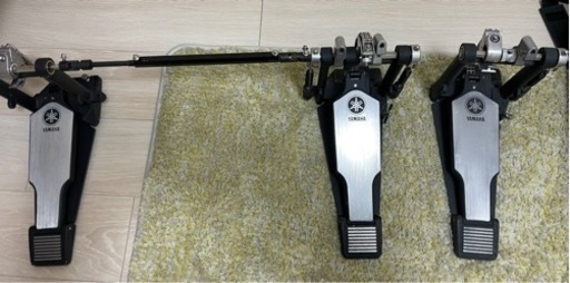 ドラム　YAMAHAキックペダル(ツインのみ)バスドラム用
