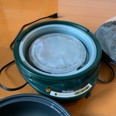 グリル鍋(電気調理鍋）5点セットの画像