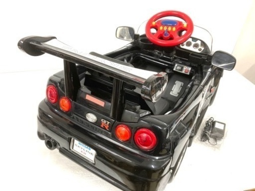 SOLD OUT！◆ミズタニ A-KIDZ◆電動バッテリーカー スカイライン GT-R R-34 電気乗用玩具 対象年齢：2〜5歳まで