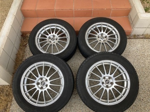 エンケイRS05 軽量ホイール　ブリヂストン　デューラー　215/60R17 4本セット