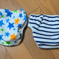 ベビー 水遊びパンツ ２枚セット スイムパンツの画像