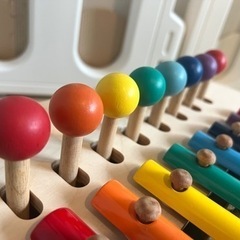 木琴・鉄琴・ピアノ型の鉄琴　楽器おもちゃ　知育玩具の画像