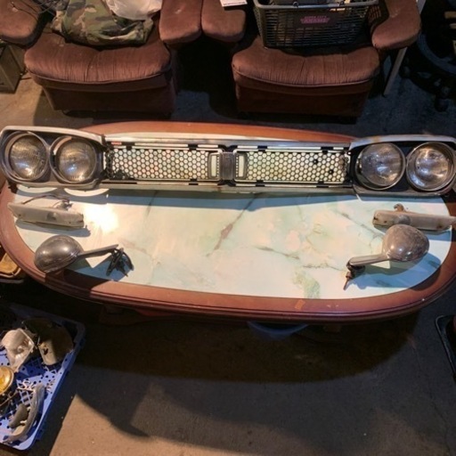 ハコスカ　純正グリル・ヘッドライト・ウインカー・フェンダーミラー