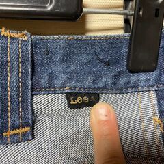 Lee 70's vintage reversible flared denim pants W34inch リー　７０’s ヴィンテージリバーシブルフレアデニムパンツ W34インチ 胴囲86.5cm　股下７５cm 裾周り５４cmの画像