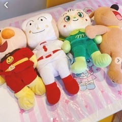 アンパンマン  ぬいぐるみセットの画像