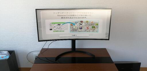 LGモニター lg-34WL75C-B　曲面ウルトラワイドディスプレイ　使用1ヶ月ほど