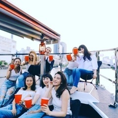 5/20(土)BBQクルージング⛴ 芝生の上で楽しめる、2階建て...