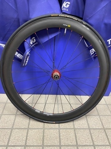 ノンブランド　シマノフリー 11s対応 チューブラー カーボンホイールセット美品