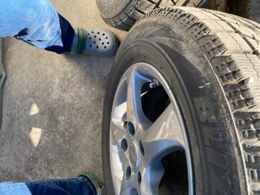 スタッドレス　BLIZZAK VRX 195/65R15 アルミ付