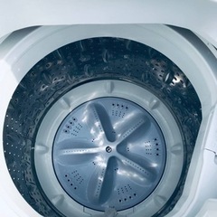 ④✨2018年製✨1809番 SHARP✨全自動電気洗濯機✨ES-GE5C-W‼️