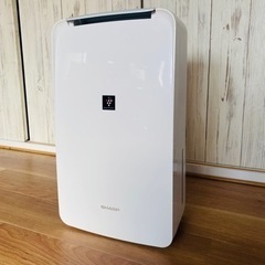 シャープ 衣類乾燥機 除湿機 プラズマクラスター 2020年モデルCV-L71-W