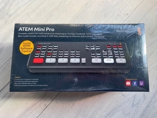 【新品未開封】Atem Mini pro 映像スイッチャー