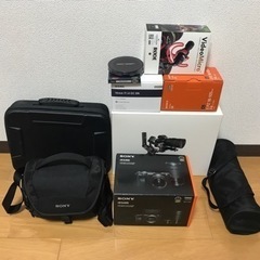a6400 レンズ3点 ジンバル その他諸々一式揃ってます