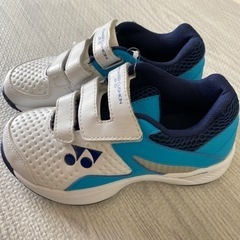 YONEX　ヨネックス　ジュニア　テニスシューズ　マジックテープ...