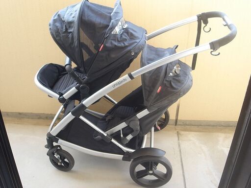 Phil & teds promenade  縦型２人乗りベビーカー　フィルアンドテッズ　プロムナード