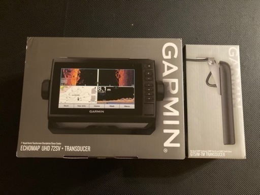 新品 GARMIN  ECHOMAP UHD 72SV（日本語表示可能モデル）+ GT51M-TM