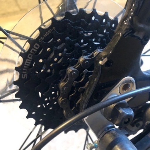 ブリヂストン　クロスバイク鍵付き