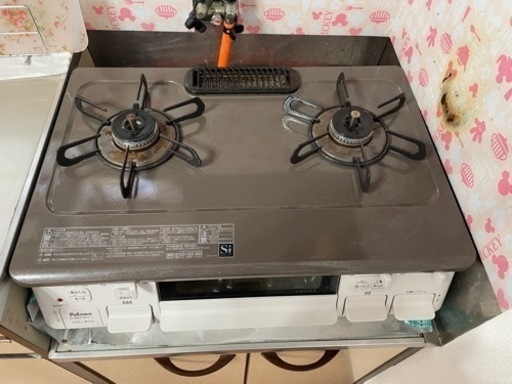 パロマLPガスコンロ　使用期間1年