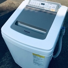 ①ET2252番⭐️ 8.0kg⭐️ Panasonic電気洗濯乾燥機⭐️2017年式