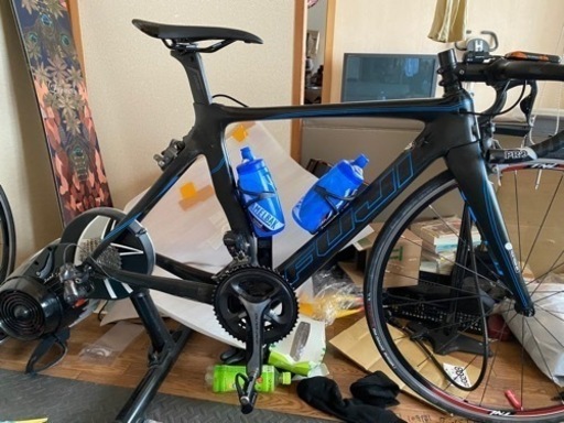 ロードバイク　fuji transonic elite di2