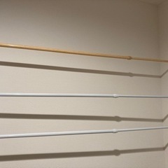 【3/24まで】100均 突っ張り棒 3本