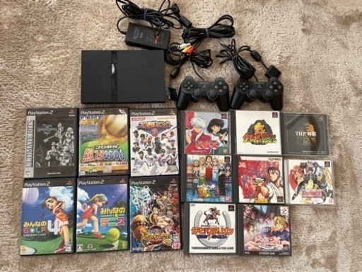 PlayStation2 本体とソフト