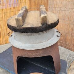 [レトロ]羽釜.鉄かまど等