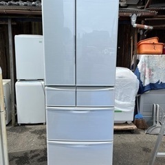 SHARP ノンフロン冷蔵庫 SJ-PF47B-S 2016年製 中古品 シャープ