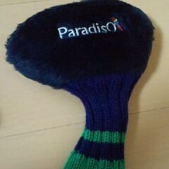 【未使用】　ゴルフ　ヘッドカバー　Paradiso