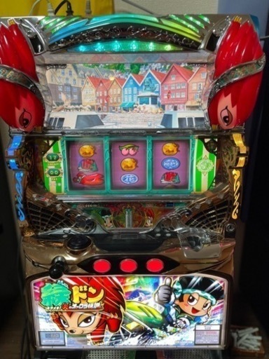 パチスロ 実機 緑ドン炎のオーロラ伝説