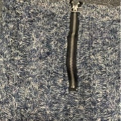 AZUL ニット切り替えワンピース Sサイズの画像