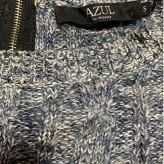 AZUL ニット切り替えワンピース Sサイズ