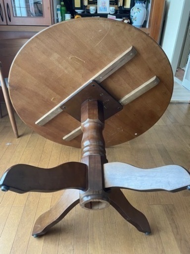 丸型ダイニングテーブルセット