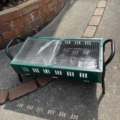 キャプテンスタッグ　バーベキューセット　BBQ　コンロ　木炭　火起こし壺　火消し壺　トング　木炭ばさみ　火起こしマッチ　新品販売希望価格9,719円→5,830円の画像