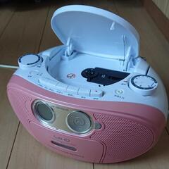 決まりました ☺️CDラジカセの画像