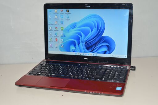 ノートパソコン 最新Windows11+office 爆速SSD256GB NEC LS350/R core