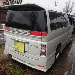 商談中車検ロング！フルカスタム E51エルグランドライダーSの画像