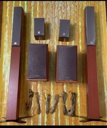 DENON  ONKYO  スピーカー6点セット　ホームシアター増設スピーカー
