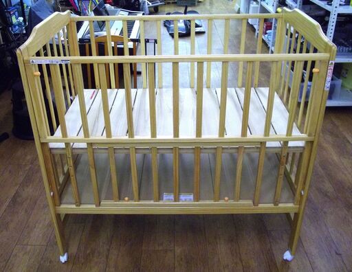 カトージ ベビーベッド ベビー用品 幅124×奥78×高121㎝ KATOJI ベット 寝具 家具 札幌 厚別店