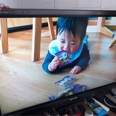 取引中　動作します！映ります！シャープ40インチ液晶テレビの画像