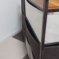 3段ワイドチェストの画像