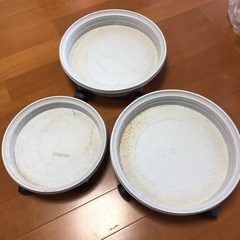 【お取引決まりました】キャスター付き植木鉢置き