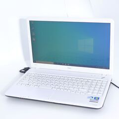 中古良品 Wi-Fi有 ノートパソコン NEC PC-LS150ES6W 15.6インチ Pentium 4GB HDD-640G DVDマルチ 無線LAN Windows10 Office 即使用可