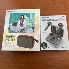 スピーカーとイヤホン