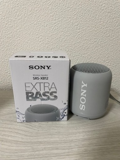 SONY SRS-XB12(H) スピーカー　EXTRABASS