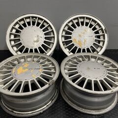 DUNLOP T-E 社外ホイール 13インチ 4本 5.5J4...