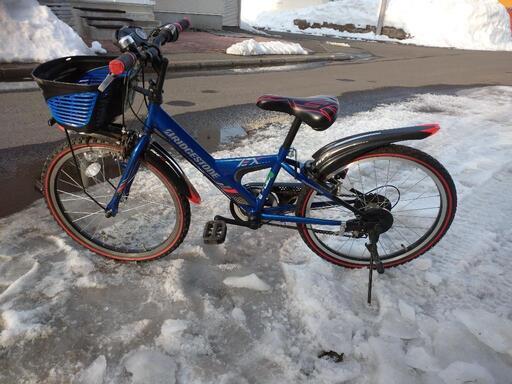 自転車　美品　子供用　22インチ