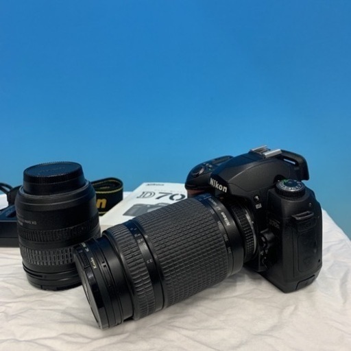 NIKON Ｄ70S 望遠レンズ　取説あり