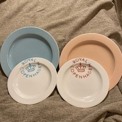 ロイヤルコペンハーゲン　ペア皿　４枚セット